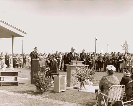 1960 First phase of dorm FPU